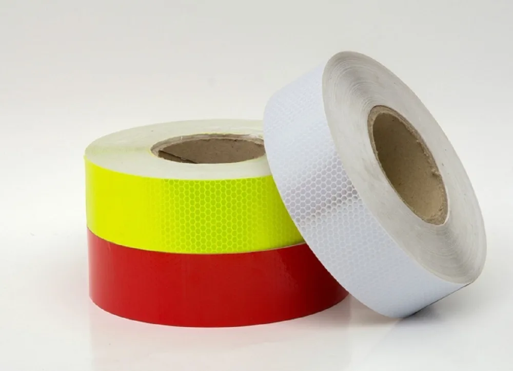 

5cm x 10M Car Decoration Motorcycle Reflective Tape Stickers Strip Car Styling For Automobiles Safety Warning Tape