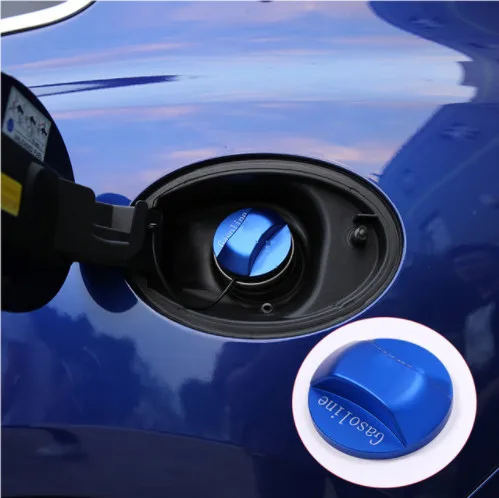 

Red/Blue High Quality Alumium Alloy Gasoline Tank Cap Cover Trim Sticker For Maserati Levante 2016 Accessories Car Styling