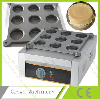 

9 holes Electric Layer Cake Machine; Red Bean Cake Maker Machine