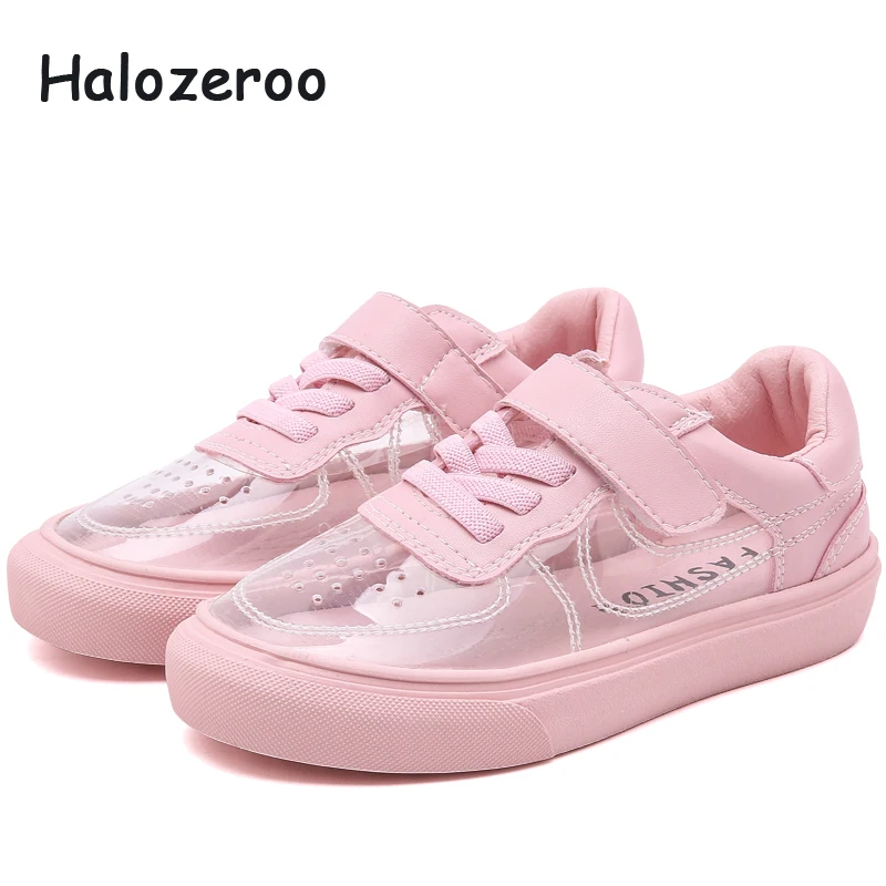 

Spring New Kids Pu Leather Sport Shoes Baby Girls Fashion Shoes Children Casual Sneakers Boys White Brand Soft Shoe Trainer 2019