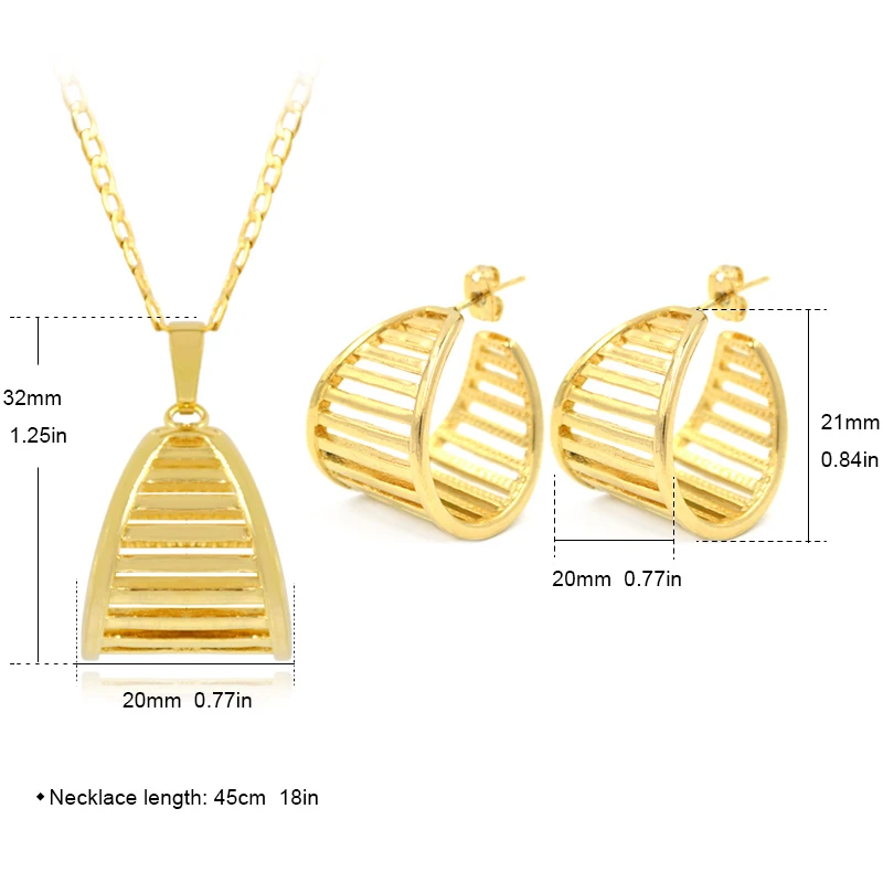 Комплект из колье серёг и в полоску|jewelry sets for women|jewelry setsset women |