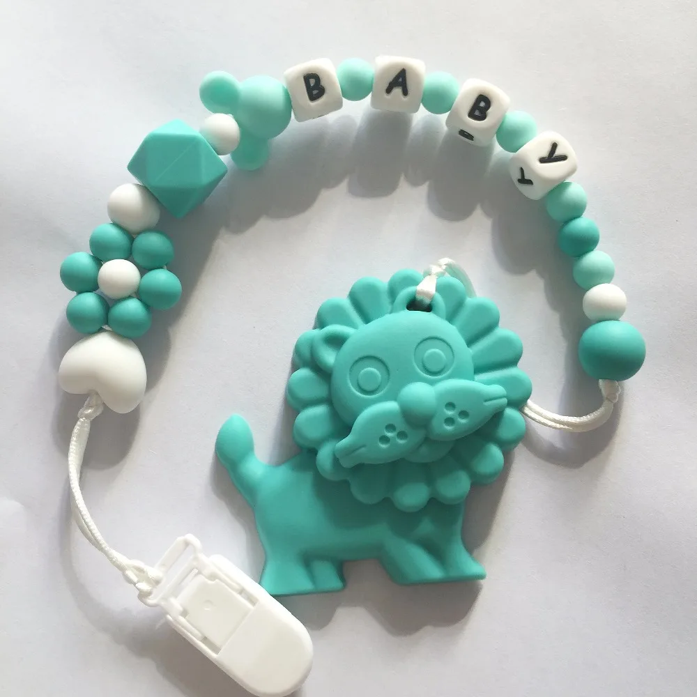 Силиконовые зажимы для прорезывателя с жирафом|pacifier clips|teething pacifiersilicone teething pacifier