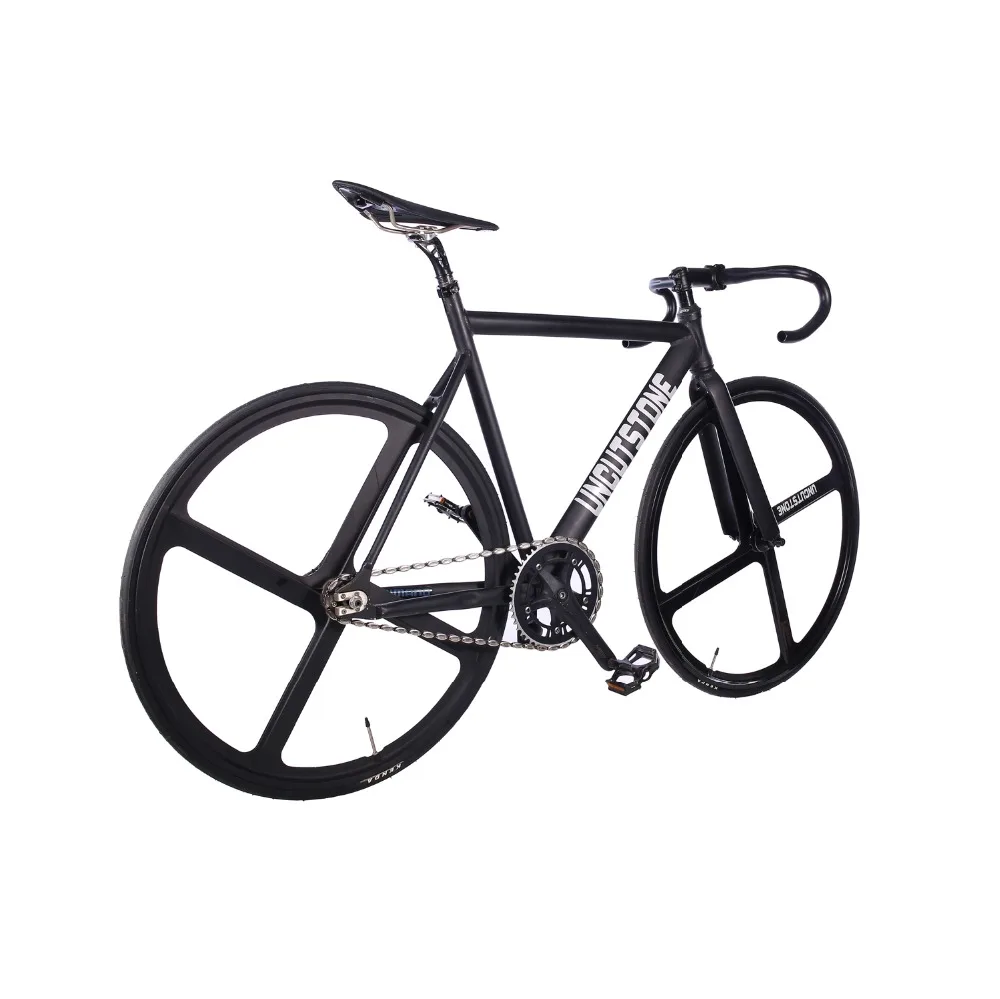 Best Track Bicycle  Fixie bike frame 53cm 55cm 58cm  700C  Aluminum alloy fixed gear Bike  Magnesium Alloy wheel bike 4