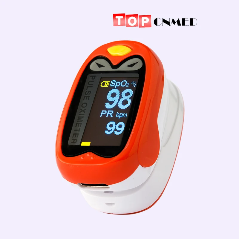 OLED Pediatric Pulse oximeter for Child Kids 1 12 years old SPO2 Blood