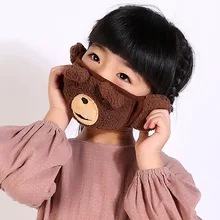 5pcs/Pack ZH winter training masks riding breathable anime mask male and female masker children maskeler in ear mouth mask