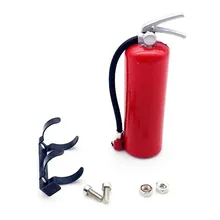 2018 Mini extintor de incendios de simulación RC Rock Crawler accesorio para Axial AMIYA CC01 RC4WD escalada coches extintor de fuego de juguete