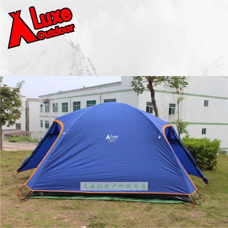 Luxe Safari 4 Outdoor Camping Tent! Double Layer Two Rooms Party Tent!  Aluminum Rod Family Tent! Three Seasons Strong Tent! - Tents - AliExpress