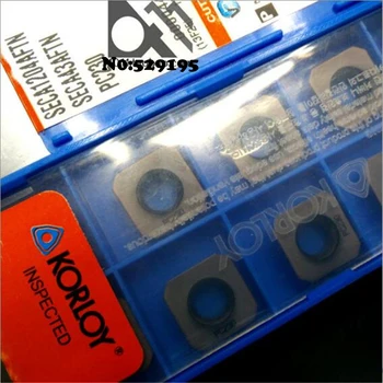 

Original Korloy SECA1204AFTN PC230 Carbide Inserts SECA1204 SECA 1204 AFTN Lathe Cutter Tools Turning Tool CNC Blade Knife