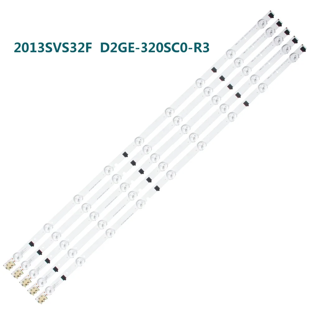 

5pcs LED Backlight Lamp strip 2013SVS32H D2GE-320SC0-R3 For CY-HF320AGEV3H UE32F5000AK UA32F4000AR UE32F6100 UE32F6510ABXUA
