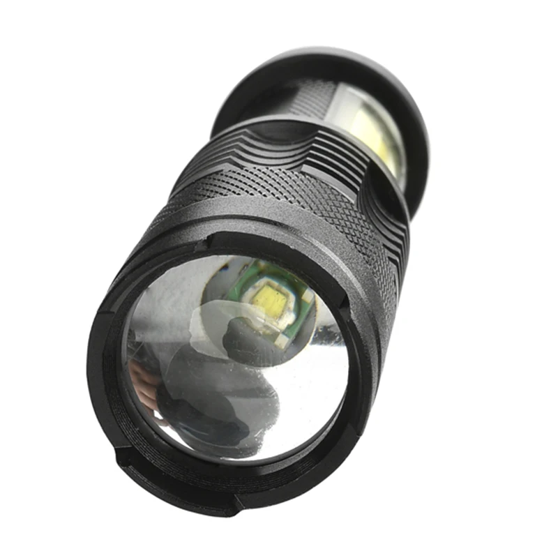 Litwod Z35SK68C светодиодный мини фонарик Q5 и COB Zoom водонепроницаемый алюминиевый