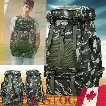 

2019 Newest trendy casual useful Large Outdoor unisex Waterproof Hiking Camping Bag Travel Backpack Luggage Rucksack