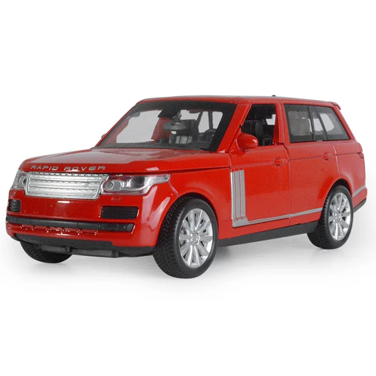 1:32 игрушечный автомобиль Range Rover SUV Металлический Игрушечный сплав автомобиль Diecasts& игрушечный Транспорт модель автомобиля Миниатюрная модель автомобиля игрушки для детей - Цвет: Красный