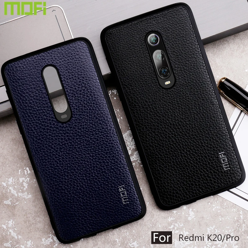 Чехол Mofi для Xiaomi Redmi K20 чехол накладка Pro из искусственной кожи с зернистой