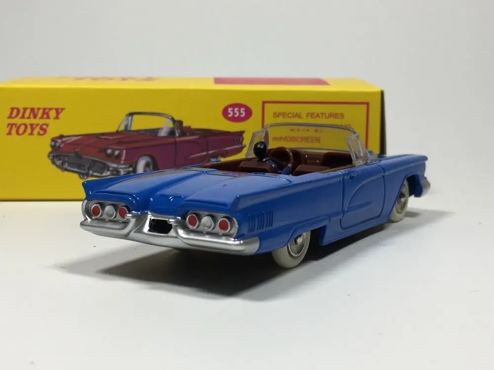 Dinky toys Ford Thunderbird литая модель автомобиля(синий