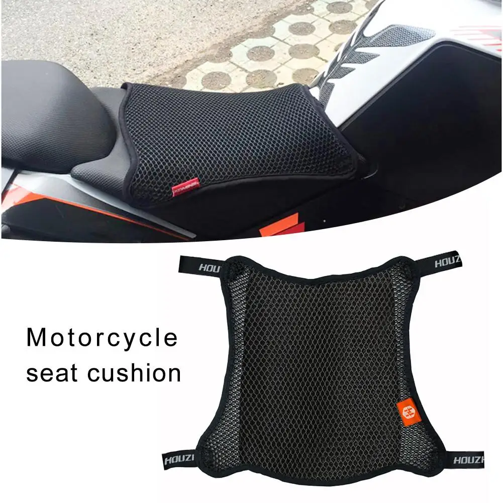 

1PC Motorcycle Seat Cover Breathable 3D Mesh Net Cushion Breathable Anti-Skid Moped Cushion Cover