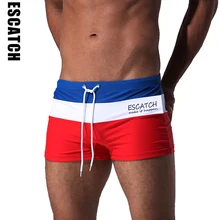 Escatch Плавательные костюмы Для мужчин дышащая Для Мужчин's Плавание Костюмы Плавание Мужские Шорты для купания боксер Трусики для женщин Sunga Плавание Костюмы Maillot De Bain Пляжные шорты