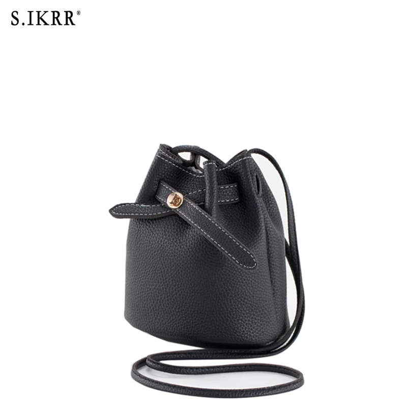 

S.IKRR Spring and summer color matching ladies bucket bag womens purses and handbags