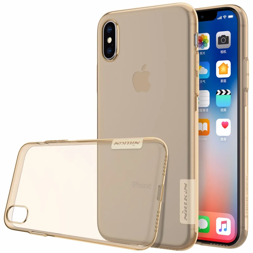 NILLKIN Ультра Прозрачный натуральный ТПУ чехол для iPhone 11 Pro Xs Max XR 6 7 8 Plus 5S 5se Прозрачная мягкая задняя крышка для iPhone 11 чехол