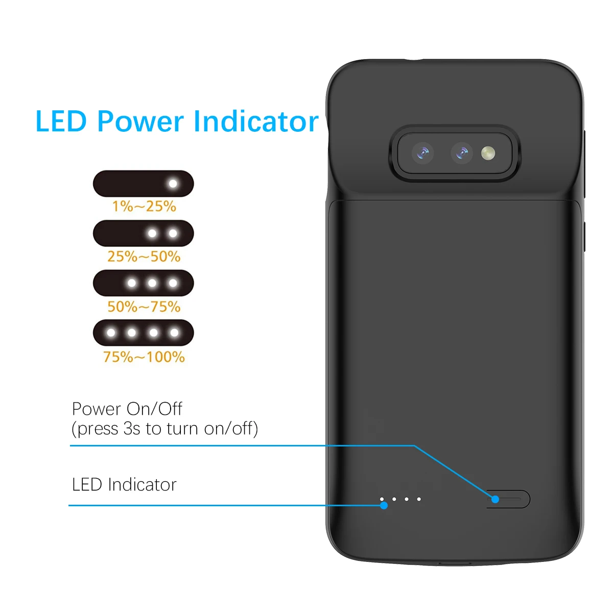 4700 mAh Батарея чехол для samsung Galaxy S10E Зарядное устройство Дело внешнего резервного Мощность Bank Зарядка чехол для samsung S10e S10 случае E