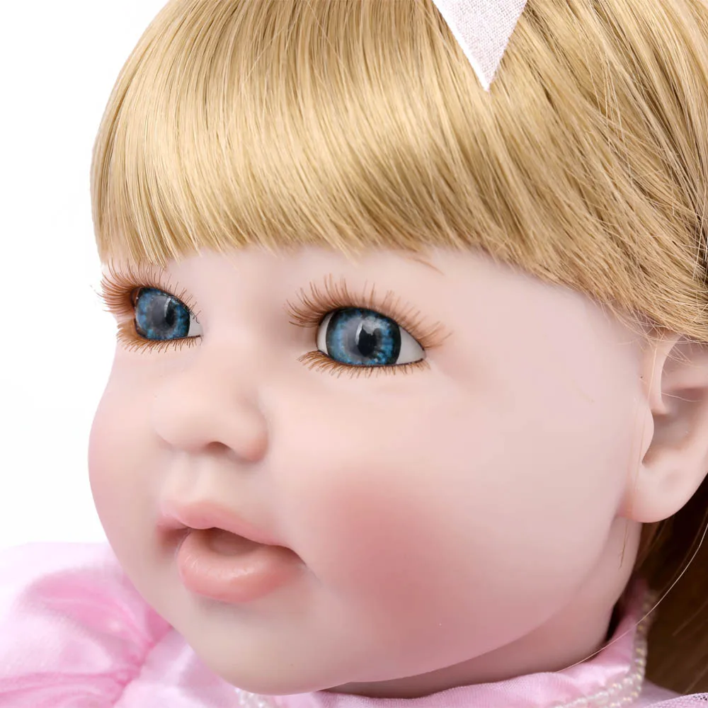 

20 inch silicone princess Bebe Reborn Dolls Toys for girls baby Valentine's Day Brinquedos 50 Meninas Birthday Gift Juguetes