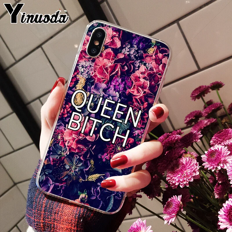 Yinuoda I'm NOT ALWAYS A BITCH, чехол для телефона, для iPhone 8, 7, 6, 6S Plus, 5, 5S, SE, XR, X, XS MAX, чехол