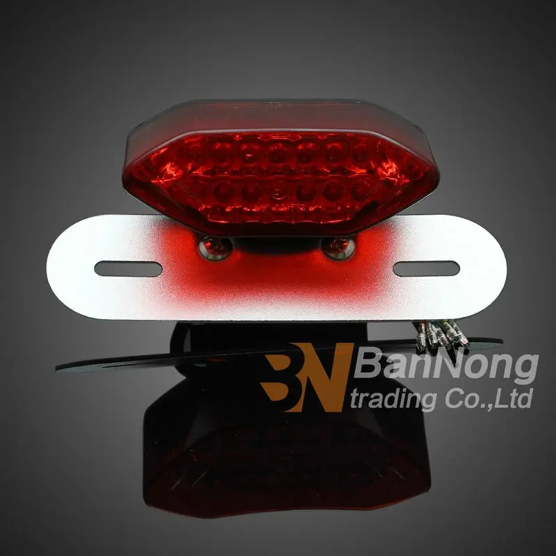 Free Shipping Motorcycle LED Tail Light Integrated LED Turn Signal