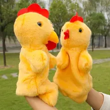 Кэндис Го! Супер милые детские плюшевые игрушки животных ручная кукла желтый цыпленок курица и петух хороший подарок для 2 шт