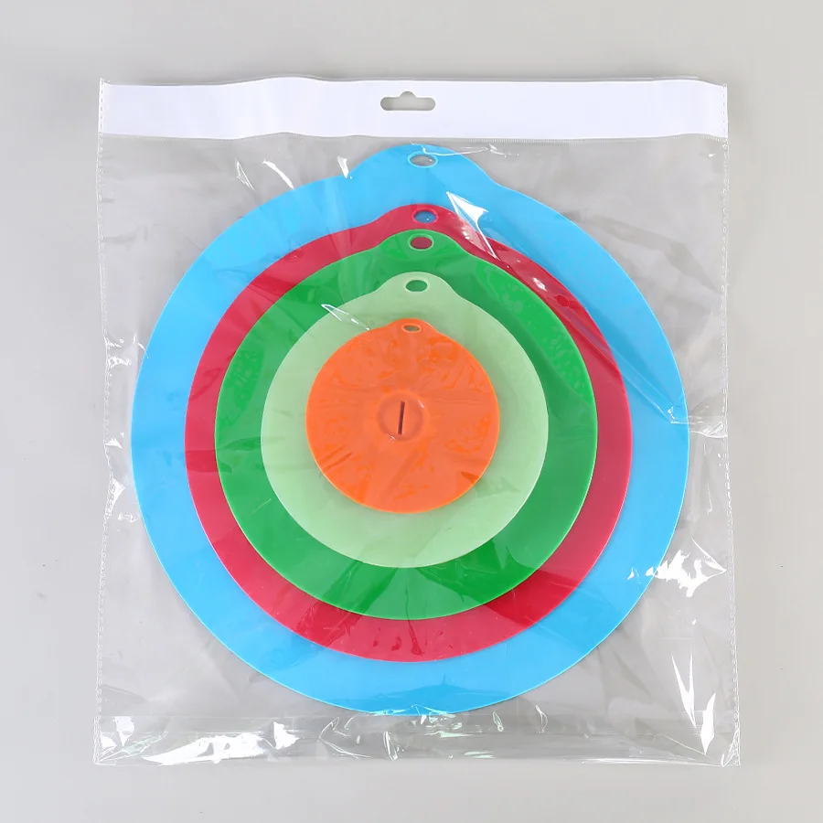 

5PCS/SET food grade silicone fresh-keeping cover microwave oven bowl lid environmental protection seal fresh silicone vacuum