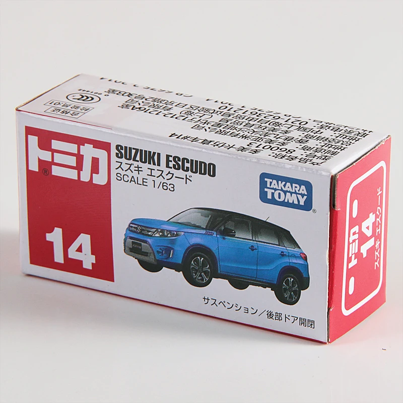Такара томика 1: 63 SUZUKI ESCUDO металлическая литая под давлением модель автомобиля
