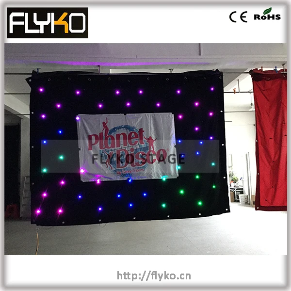 

Free shipping led cloth with logo any logo/ any size/any design