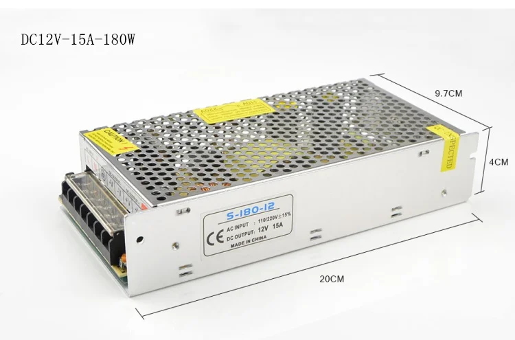 Трансформаторы освещения DC5V Питание 12 В 24 В 36 В 1A 2A 3A 4A 5A 6A 8A 10A 15A 20A 30A светодиодный драйвер Мощность адаптер Светодиодные ленты лаборатории лабораторный блок питания