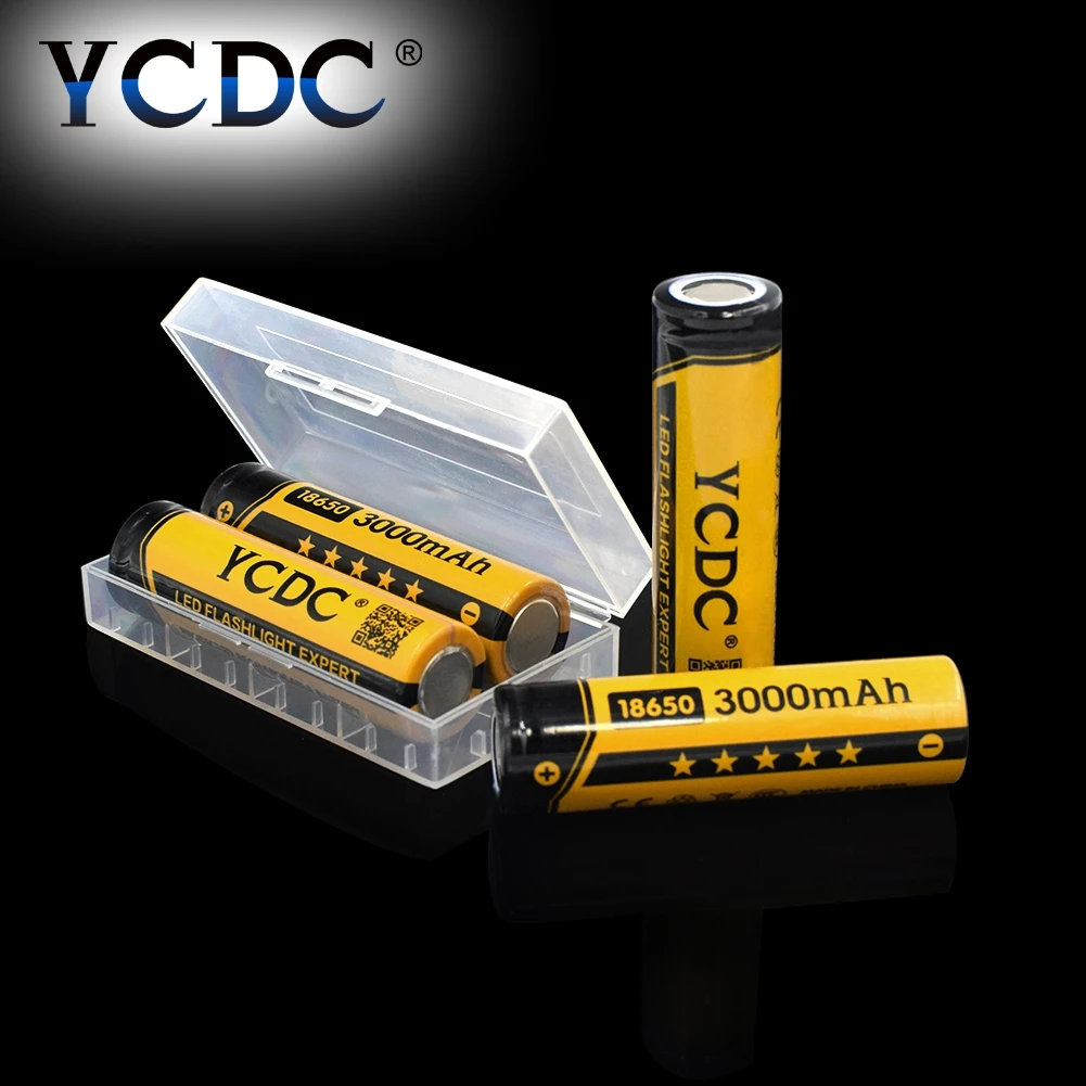 YCDC оптовая продажа 3 7 v батарея высокой мощности LED фонарь Лазерная Игрушка Vape 18650