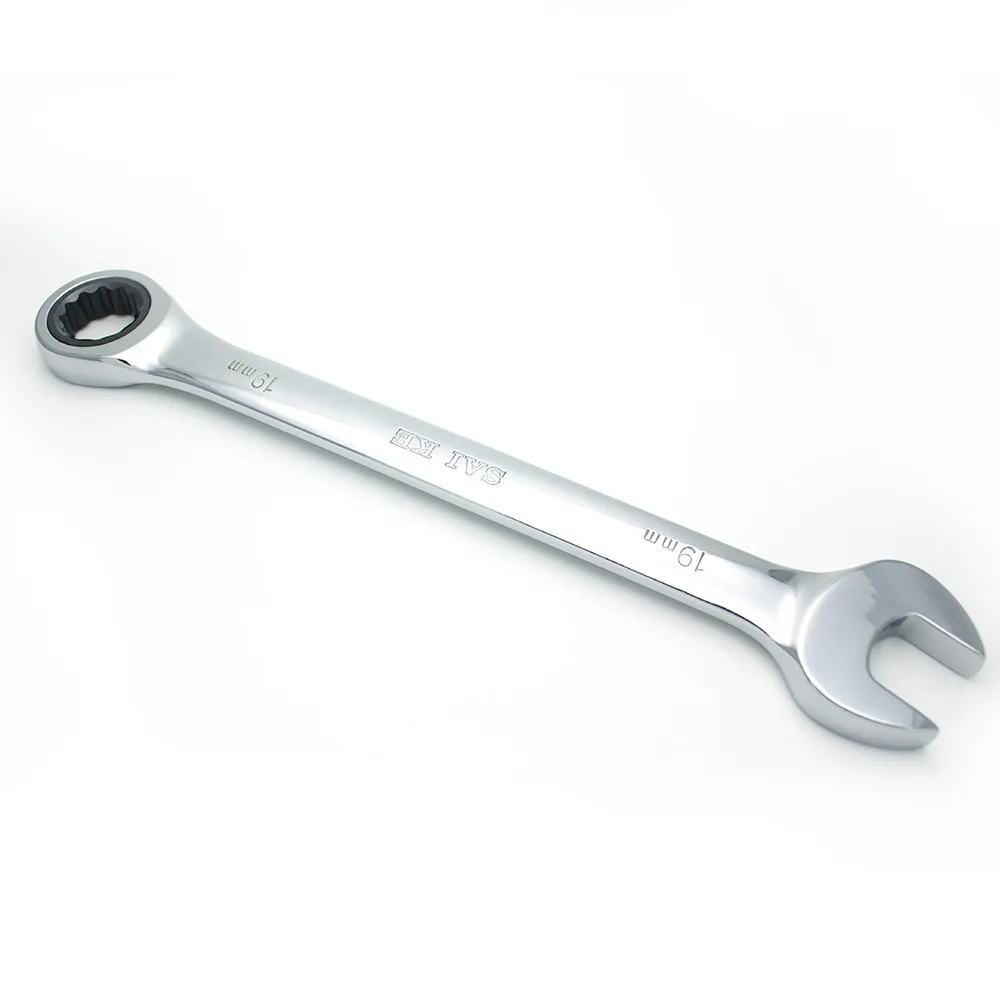 1pc19mm SAIKE низкая цена высококачественный открытый гаечный ключ кольцо гаечный ключ с головками ручной инструмент оптовая продажа