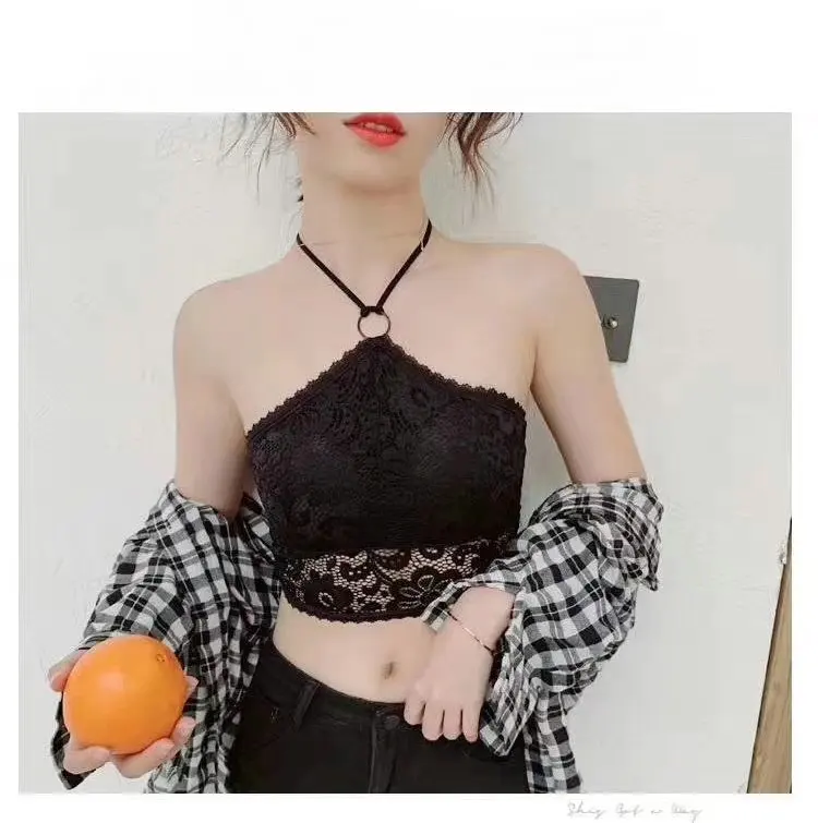 

Female Bralette Lingerie Woman Intimates Sexy Floral Lace Bras for Women Solid Colour Push up Beauty Back Bra