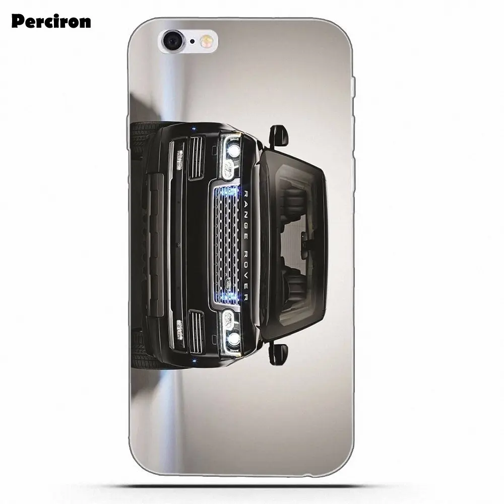 Для белого Range Rover Grill Cool Car для iPhone X 4 4S 5 5C SE 6 6 S 7 8 Plus Galaxy S5 S6 S7 S8 Grand Core II Prime Alpha - Цвет: as picture
