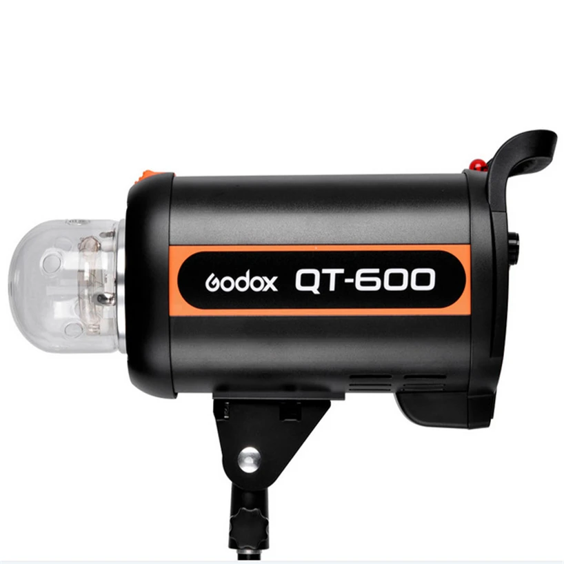 Godox QT-600 600W студийный стробоскоп фотовспышка лампа освещения светильник лампа 600WS вспышка для фотокамер Speedlite HSS 1/5000s для портретной моды Свадебная художественная фотография 110 V-220 V