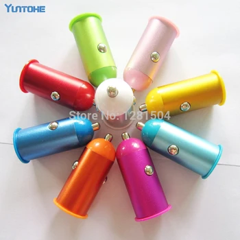 

Wholesale High Quality Newest 2.1 A Mini Car Charger for iphone 7 6 Plus 5 for ipad 2/3/4/mini HTC XiaoMi Free DHL 500pcs/lot