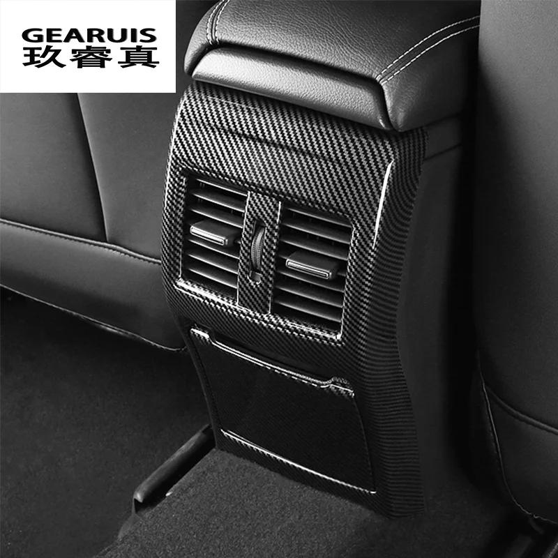 

Автомобильный Стайлинг вентилятор заднего кондиционера декоративная воздушная розетка накладка наклейка для Mercedes Benz A GLA CLA Class W176 X156 C117