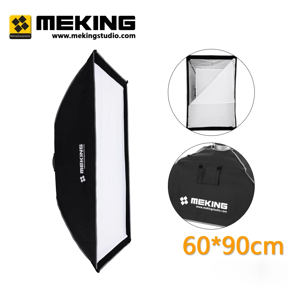 

60cm x 90 cm / 24"x36" Photographic Softbox Reflector with Bowens Mount for Flash Speedlite for Photography studio