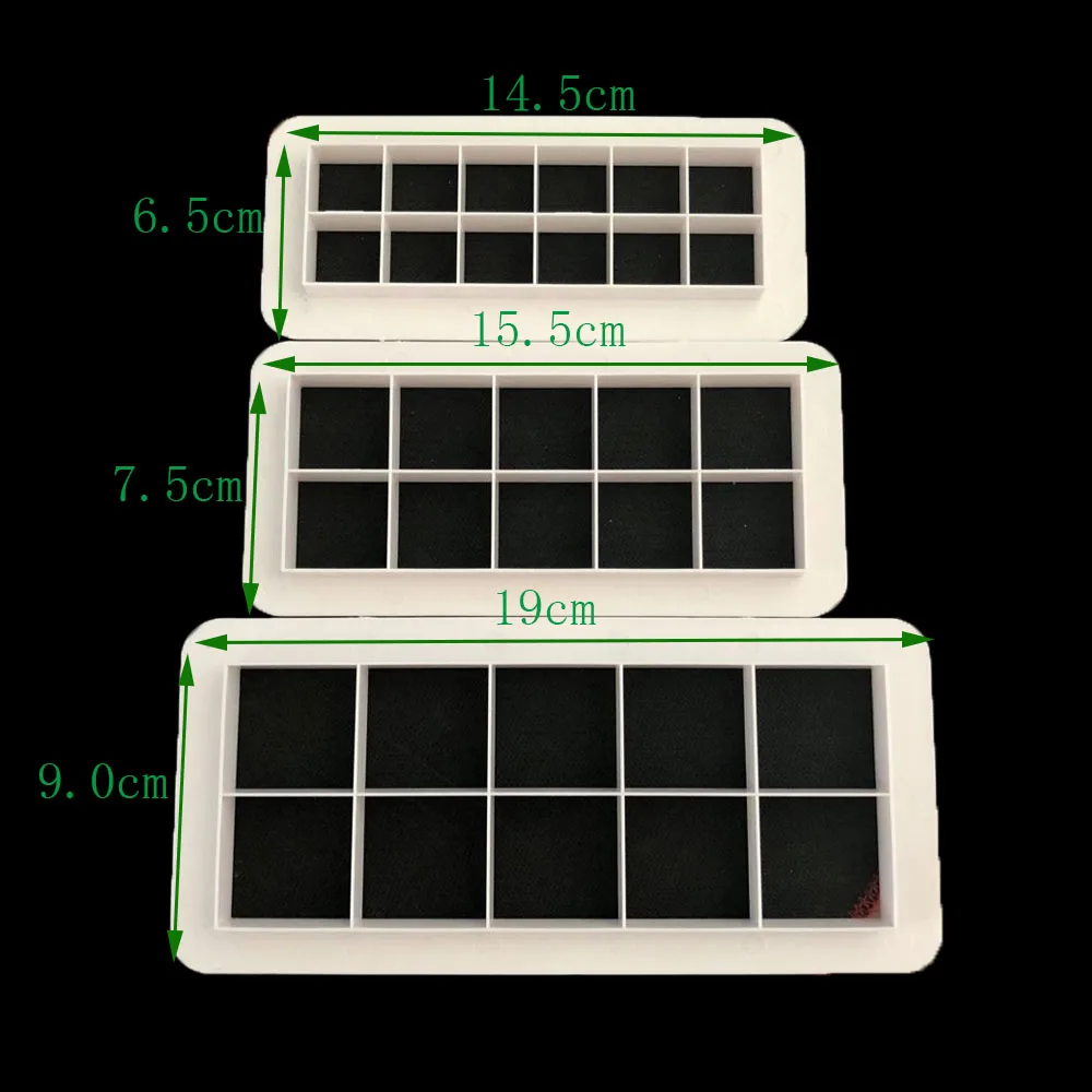 Aouke 3 шт. геометрическое печенье с мастикой форма для выпечки помадка форма помадка торт приборы для украшения выпечки