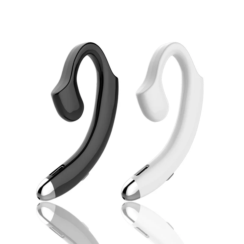 

Handsfree Wireless Bluetooth MUSIC HOOK Earphones Noise Control Business Wireless Bluetooth Headset with Mic for Driver Sport