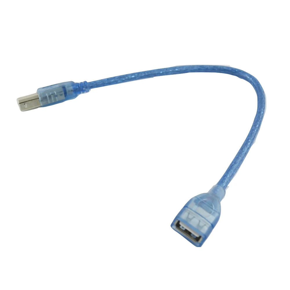 10x синий USB 2,0 Тип A гнездо для USB 2,0 Тип B штекер сканер принтер кабель переходника 30 см/1 фут