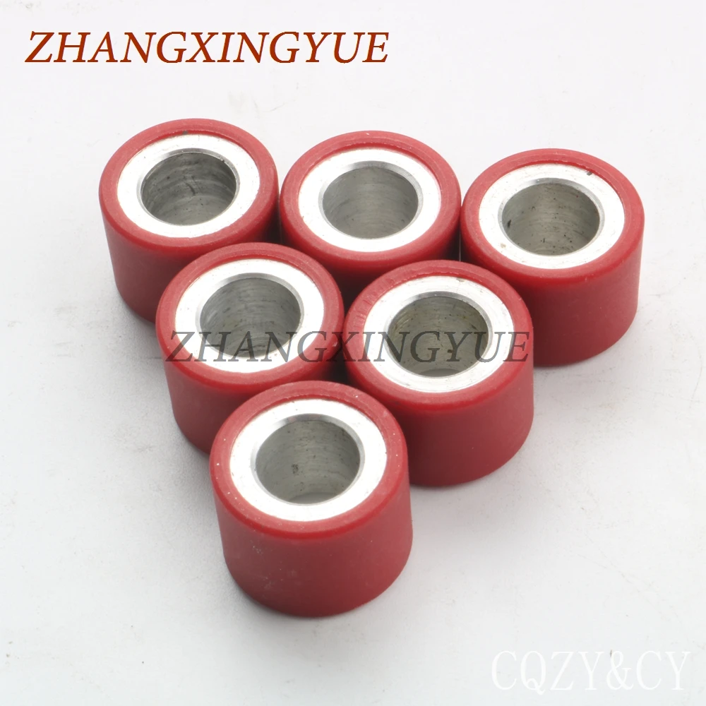 6PC Variator Weights Round 20x15mm 7g 11g 13g 16.5g for MALAGUTI 125 Blog Ie  Centro Ie F18 Warrior Blog Ie Centro Ie 160