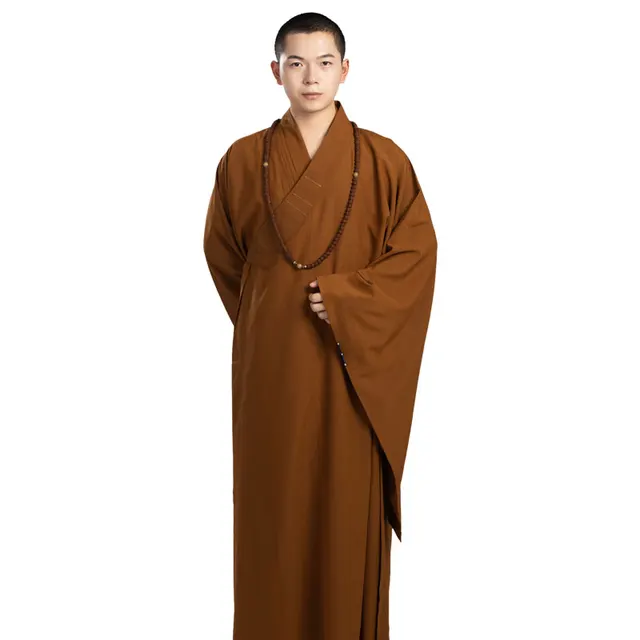 2019 summer unisex buddhist monk robe zen meditation robes shaolin