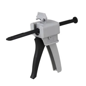 

Grey PP Plastic Manual Operation 30cc 55cc Capacity Adhesive Single Liquid Dispensing Dispenser Gun for Industry