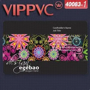 a40083 1 one faced pvc white plastic business card template for name