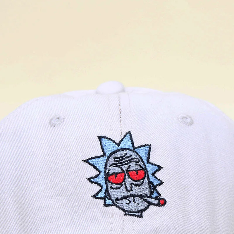 Кепка с принтом солнуха Meeseeks регулируемая хлопковая бейсболка кепка Snapback для