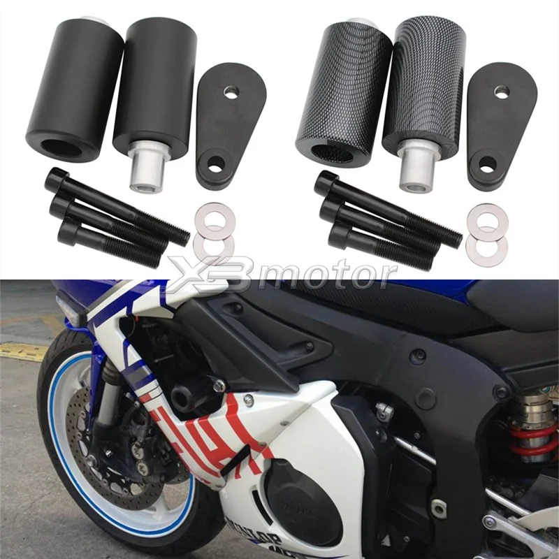 

Motorcycle No Cut Frame Sliders Crash Falling Protection For Yamaha YZF-R6 YZFR6 2003 2004 2005 YZF-R6S YZFR6S 2006 2007 2008