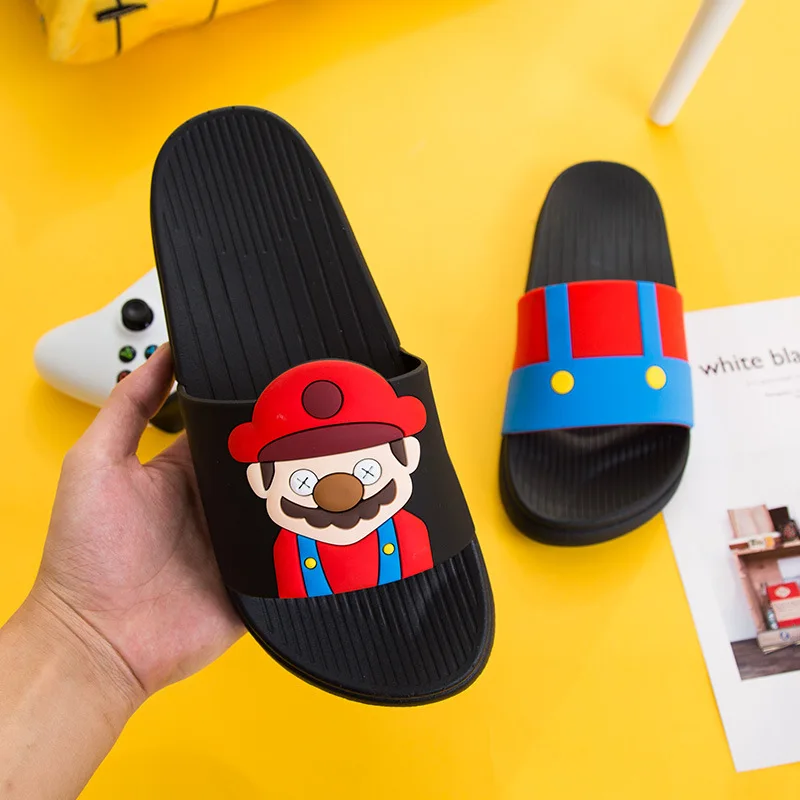 

Indoor Slippers Bathroom Lovely Cartoon slippers women flip flop Beach Shoes zapatillas pantufas slides for women