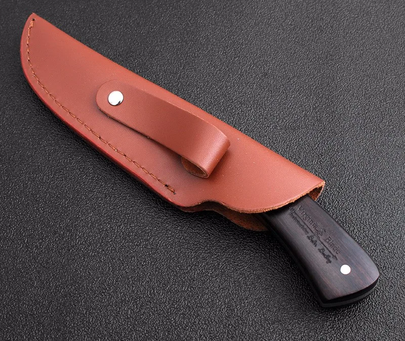 Outdoor Tactical Fixed Knives High-carbon steel Damascus pattern Knife Handmade camping Hunting Knife EDC tools Free shipping Outdoor Tactical Fixed Knives High-carbon steel Damascus pattern Knife Handmade camping Hunting Knife EDC tools Free shipping